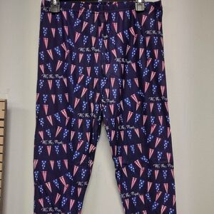 We the People Fourth of July Capri Leggings